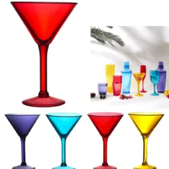 VERRE A COCKTAIL PLASTIQUE 24CL