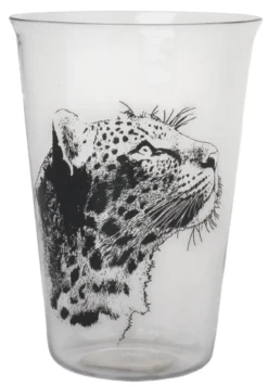 VERRE BOROSILICATE LEOPARD 39CL