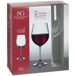 VERRE DEGUSTATION X2 BORDEAUX 61CL