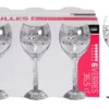 6 VERRES A PIED BULLES 34CL
