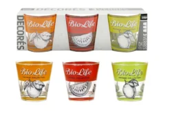 3 VERRES BIO LIFE 25CL