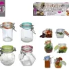 VERRINE 9CM COUVERCLE 4 COLORIS