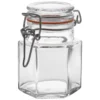 VERRINE HERMETIQUE HEXAGONE 10CL