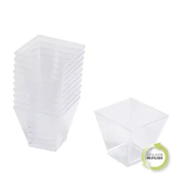 VERRINE MINI APERITIF PLASTIQUE X25PCS