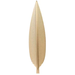 VIDE POCHE METAL FEUILLE DORE