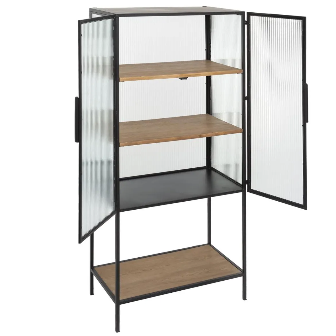 VITRINE BIBLIOTHEQUE 2 PORTES BAKOS