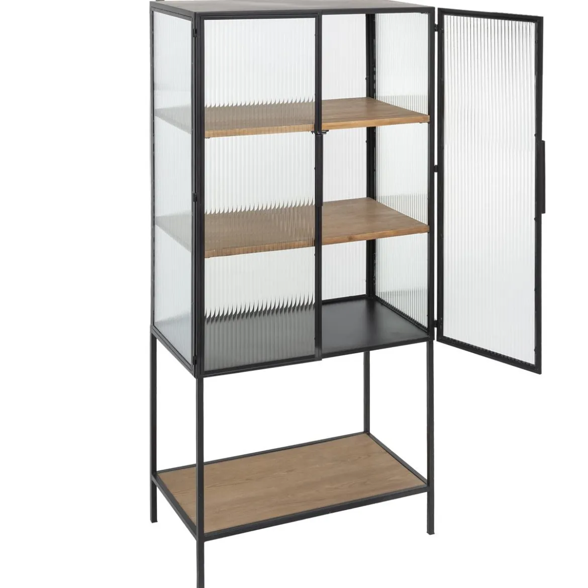 VITRINE BIBLIOTHEQUE 2 PORTES BAKOS