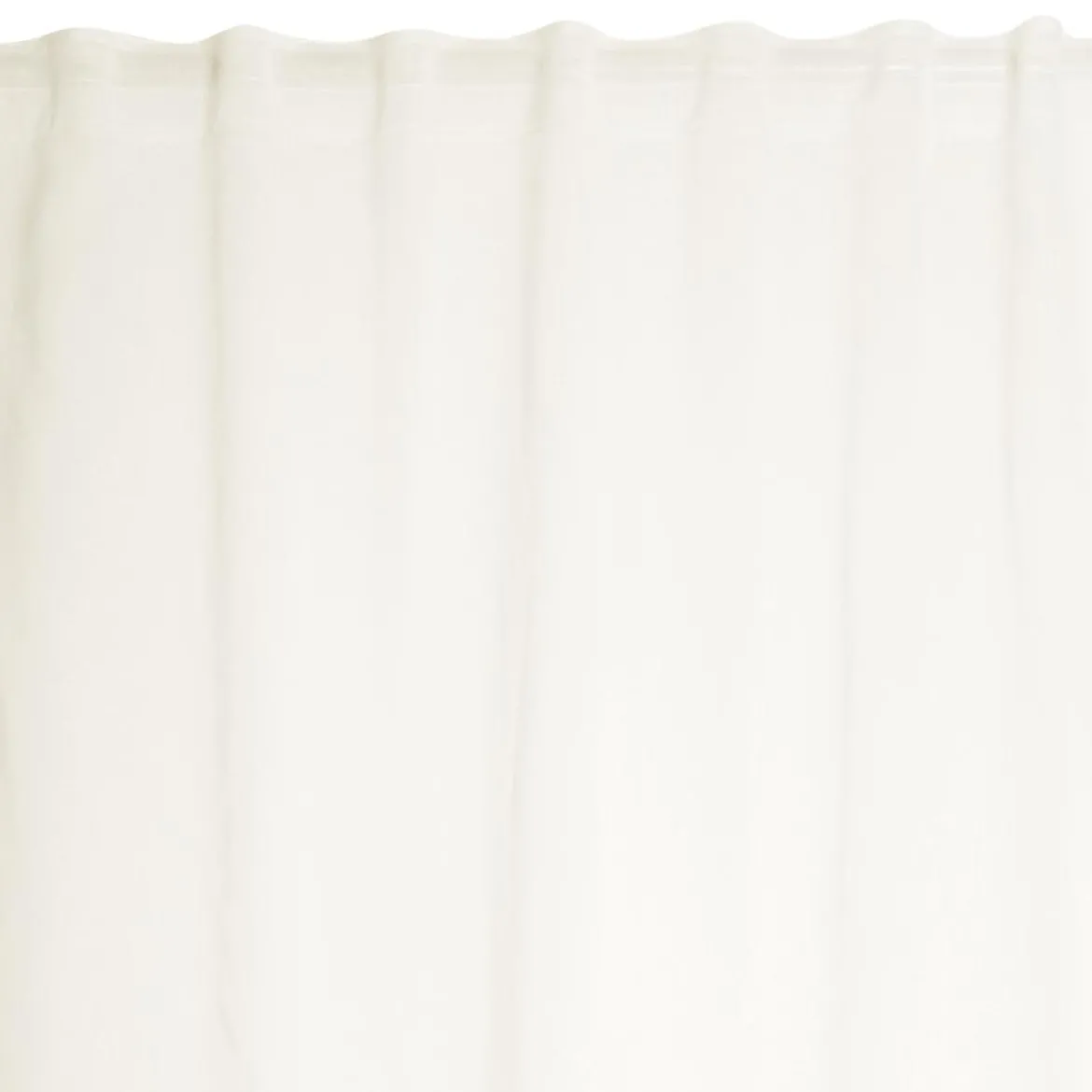 VOILAGE ACCADIA ECRU 140X280CM GALON FRONCEUR PATTE CACHEE