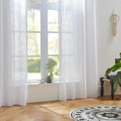 VOILAGE ALTON A OEILLETS BLANC 140X240CM