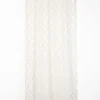 VOILAGE ANDALOUSE ECRU 140X300CM GALON FRONCEUR PATTE CACHEE