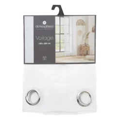 VOILAGE BRODE IZZY BLANC 140X240CM