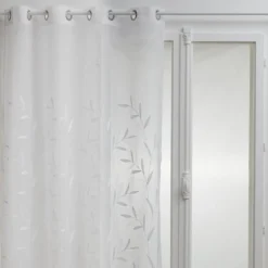 VOILAGE BRODE IZZY BLANC 140X240CM