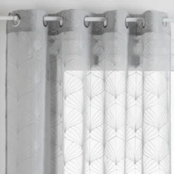 VOILAGE BRODE MIA GRIS 140X240CM