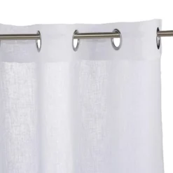 VOILAGE FRED A OEILLETS BLANC 140X240CM