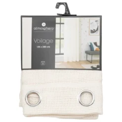VOILAGE MAILLE DOLCE RIVIERA 135X240CM