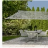 VOILE OMBRAGE CAMOU CARRE 3X3M GRIS CLAIR