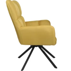 WASHINGTON FAUTEUIL PIVOTANT JAUNE