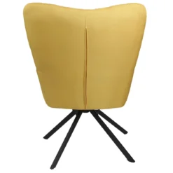 WASHINGTON FAUTEUIL PIVOTANT JAUNE