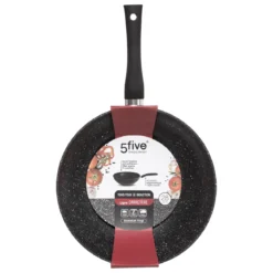 WOK 28CM ALUMINIUM FORGE CARACTERE