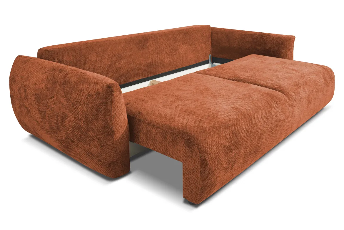 ZEPHIRA CANAPE CONVERTIBLE TERRACOTTA FLOW 9