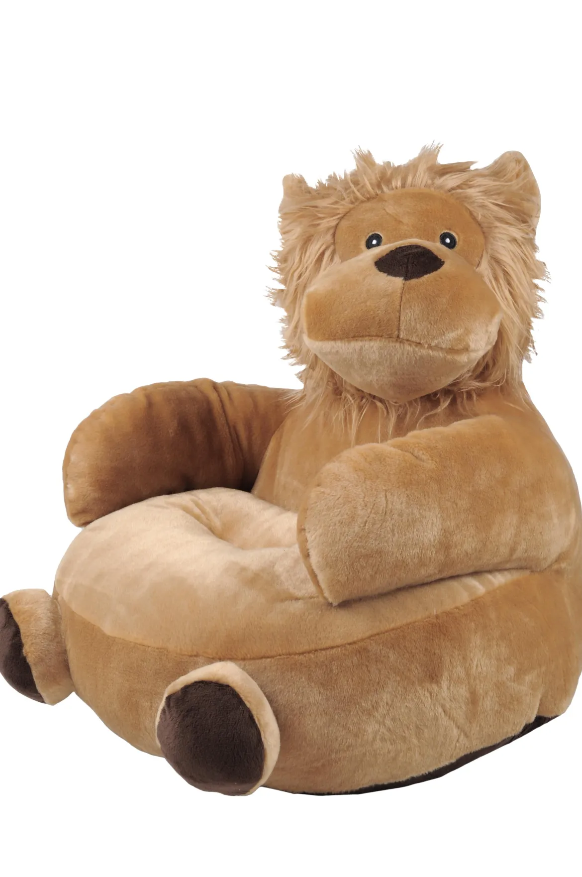 ZIMBA POUF 45X45CM CAMEL